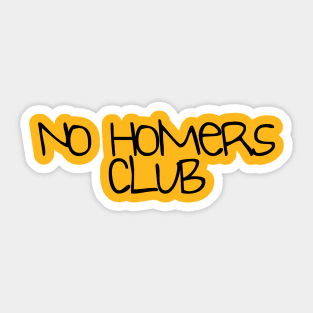 No Homers club Sticker